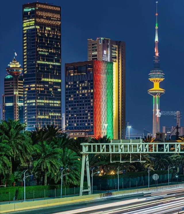 Kuwait City is the capital of Kuwait, a Middle Eastern country.