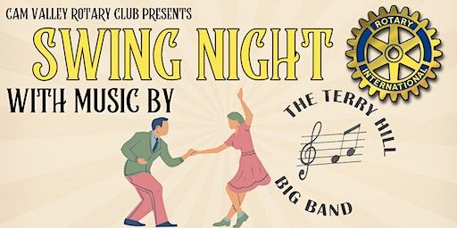 Cam Valley Rotary Swing Night with The Terry Hill Swing Band | Farrington Gurney Memorial Hall, Church Lane, Farrington Gurney, Bristol, UK