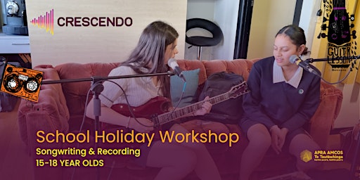 2 Day Songwriting & Recording Holiday Workshop 13-18yr olds | Crescendo Music Studio