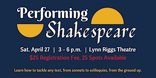 Performing Shakespeare | Dennis R. Neill Equality Center