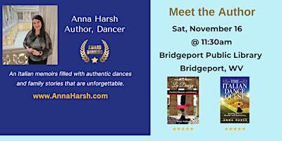 Meet & Greet Anna Harsh Author & Dancer | Bridgeport Public Library