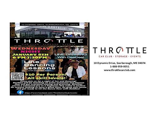 Line Dancing Lessons with DeeDee Allen | Throttle Car Club, Dynamic Drive, Scarborough, ME, USA