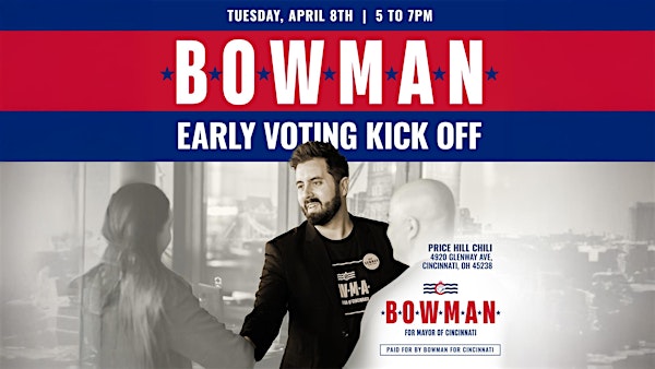 Early Voting Kick  at Price Hill Chili: Cory Bowman for Mayor of Cincinnati | Price Hill Chili Family Restaurant