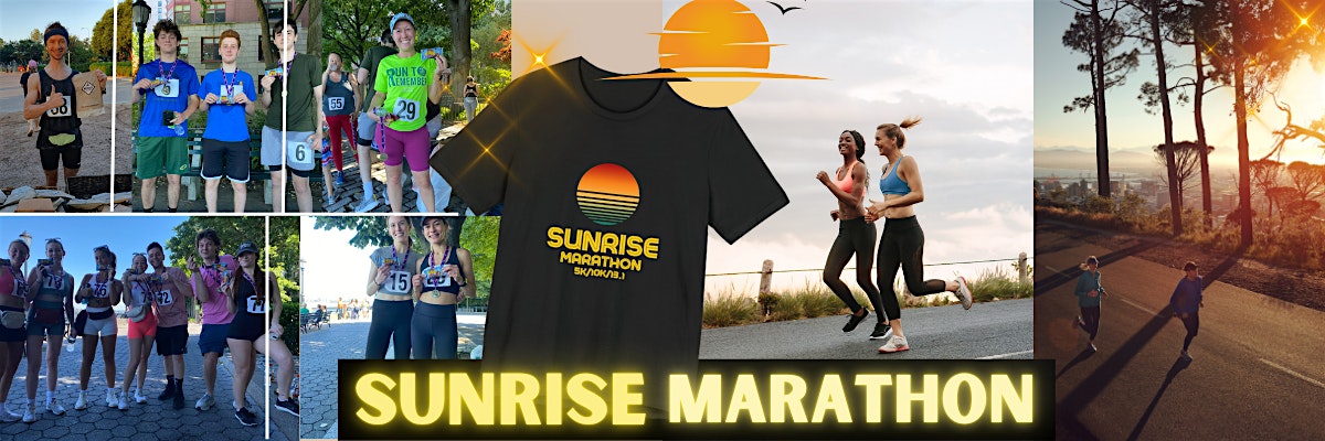 Sunrise Marathon 5K/10K/13.1 HOUSTON | Eleanor Tinsley Park (Course Map will be emailed)