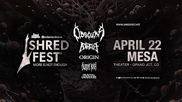 Obscura 'Shred Fest' | Mesa Theater