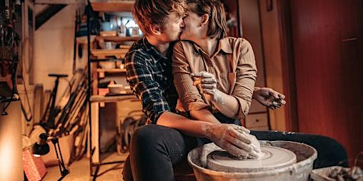 Pottery wheel throwing for couples in Oakville, Rebecca | Artventures Rebecca