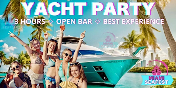 Miami Yacht Party - Open Bar Yacht Party Miami | Miami Beach Boat Party