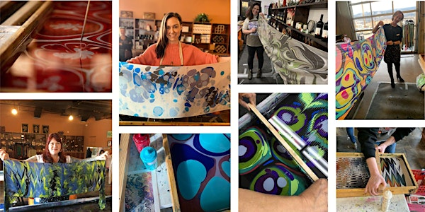 Create a Silk Scarf, SIP & CREATE Workshop- WEST KELOWNA | Volcanic Hills Estate Winery