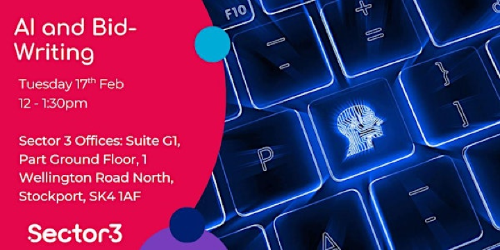 Intro to AI and Bid-Writing (in person) | 1 Wellington Rd N