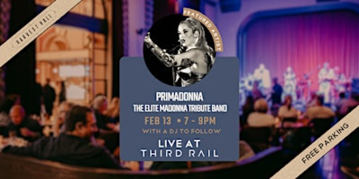 PriMadonna - The Elite Madonna Tribute Band | LIVE in Third Rail | Third Rail Bar + Events