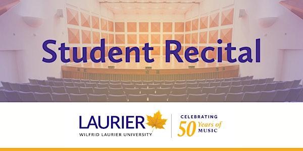 Student Recital: Classical Voice | Maureen Forrester Recital Hall