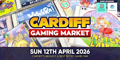 Cardiff Gaming Market - Sunday 12th April 2026 | National Indoor Athletics Centre