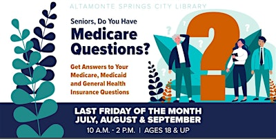 SHINE Medicare Counseling | Altamonte Springs Library