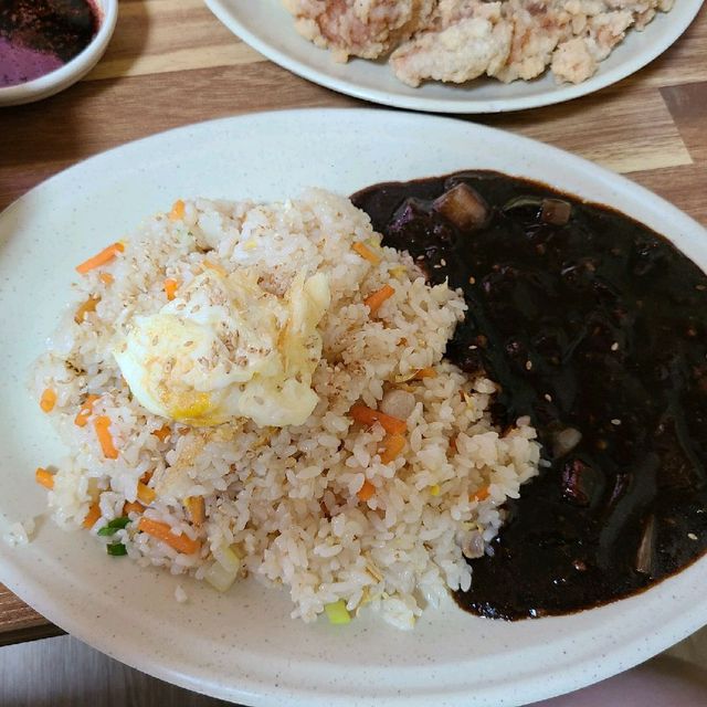 옛날볶음밥<짜장<탕수육 동래 '태백관' 