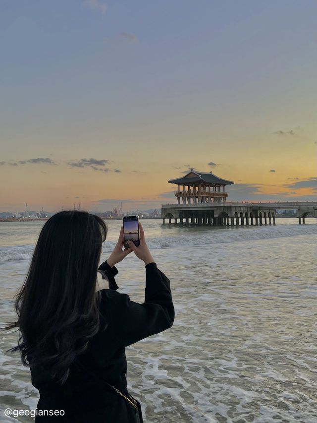 🌅 노을 맛집, 포항항 영일대🌅