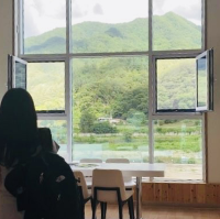 수영장과 계곡이 있는 마운틴뷰 단양여행펜션추천 🌊