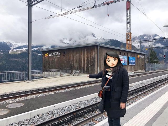 瑞士另一美麗童話小鎮Wengen