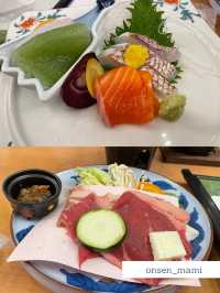【群馬 水上温泉】お酒・ソフトドリンク飲み放題の夜ご飯🍱