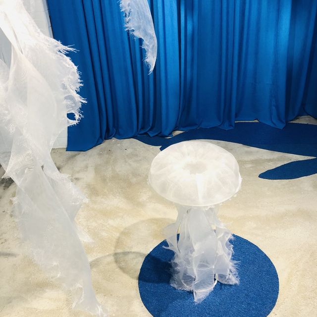 💙🤍815Art纖維藝術創作展《水母和朋友們》📍REHOW LIVING LAB 反覆生活實驗室♻️