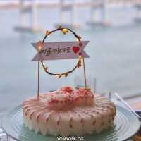 광안대교를 보며 회케이크 냠냠_🐟하늘횟집🎂