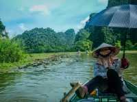 beautiful river cruise in tam coc