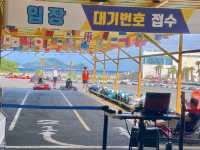 거제도 카트, 깡통기차, 페인트볼, 사격까지 '오션뷰 카트체험장' 🏎