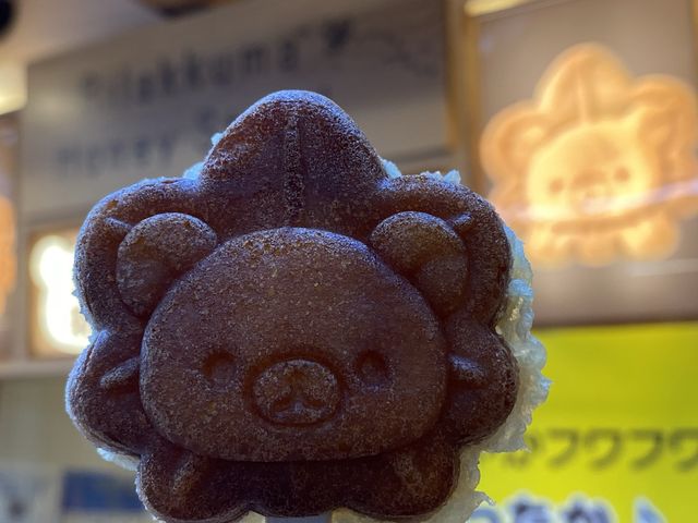 『リラックマもみじ饅頭』変わったキャラ物もみじ饅頭。
