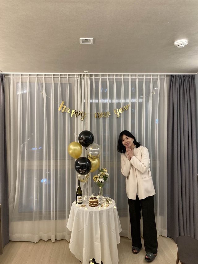 눈오는날 연말파티하기 좋은 깔끔한 호텔,광주 유탑 부티크호텔