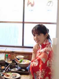 著上和服👘，來咗趟偽日本🇯🇵旅行🤣 
