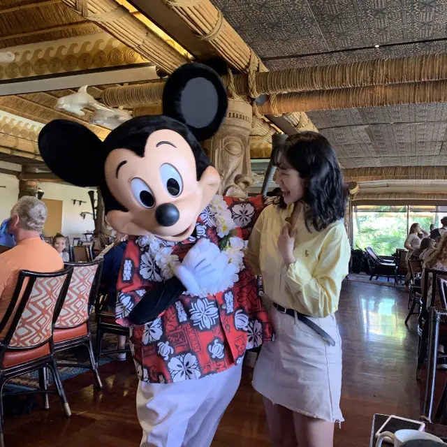 디즈니 OHANA 레스토랑 🥐