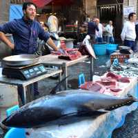 意大利 西西里島🔶Catania 🐟魚市場