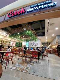 Cobek Ayam Penyet, Delicious Spicy Food
