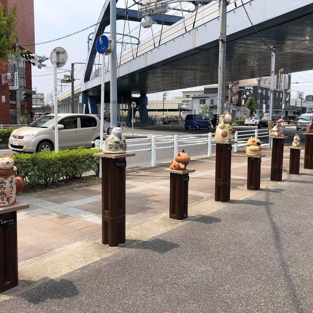 陶瓷散步道💓大量招財貓常滑等你尼👏🏻影相📸️散步🚶🏻‍♀️半日遊