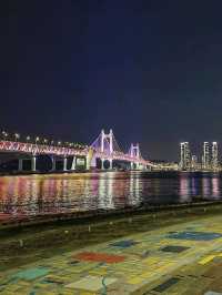 산책삼아 걷기 좋은 수변공원에서 광안리 해수욕장까지🏝