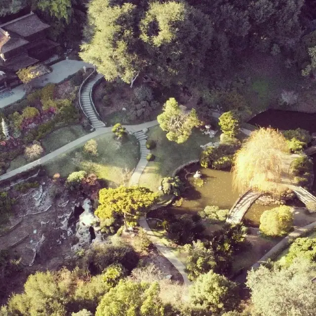 Charming Japanese tea garden in Pasadena 