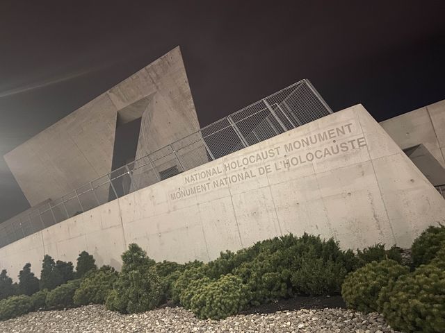 The National Holocaust Monument in Ottawa