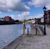 UK Exeter Quayside 一個好正的旅行地點