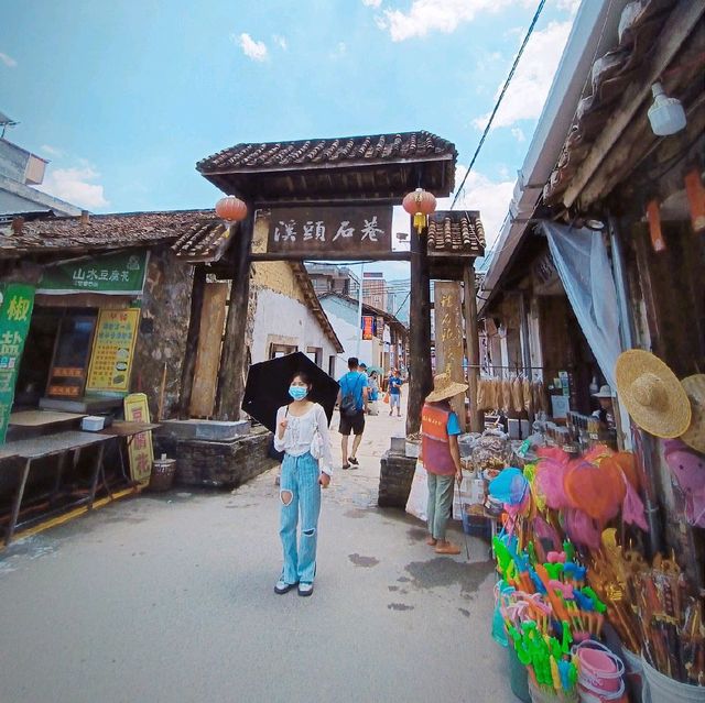 Xitou Stone Alley