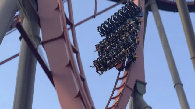 Roller Coaster at Happy Valley.