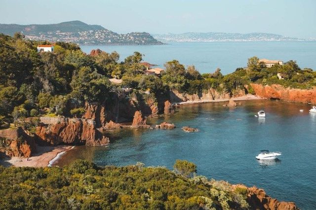 French Riviera 100km core route RV self-driving tour