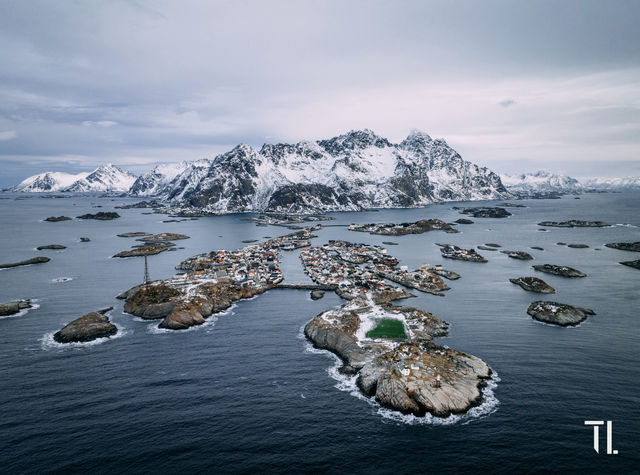 Winter's ultimate scenery not to be missed: Norway's Lofoten Islands.