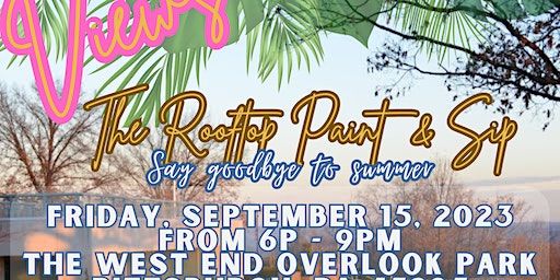 Trap & Paint: Views (Pittsburgh) | West End Overlook Park