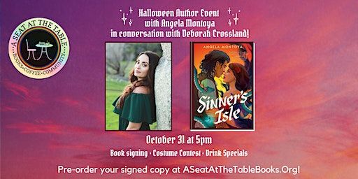 Sinner's Isle Author Event w/ Angela Montoya and Deborah Crossland (Elk Grove) | A Seat at the Table