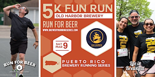 5k Beer Run x Old Harbor Brewery | 2024 PR Brewery Running Series | Old Harbor Brewery