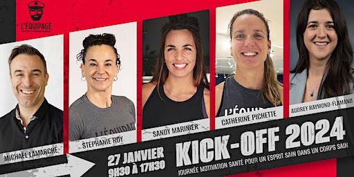Kick-off 2024: Motivation santé | Pour un esprit sain dans un corps sain | Quartier Général, Rue Industrielle, Saint-Roch-de-l'Achigan, Lanaudière, QC, Canada