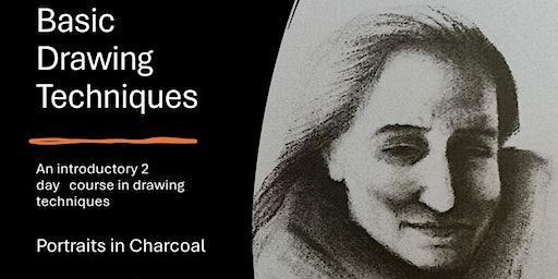 Portrait drawing in charcoal | Acorn Art/ The Oak Tree Gallery