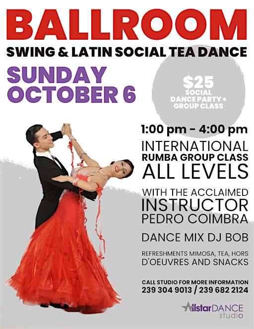 Allstar Dance Studio Ballroom and Latin Social Tea Dance | 3339 Tamiami Trail N
