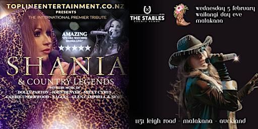 Europe's Premier Tribute to Shania Twain | The Stables Events Venue & Secret Garden Leigh Road, Matakana Country Park, Matakana, New Zealand