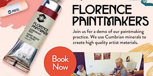 Florence Paintmakers - a demonstration of practices | Florence Arts Centre
