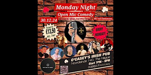 O'Casey's Comedy Night | O'Casey's Irish Pub & Restaurant, Noordeinde, The Hague, Netherlands